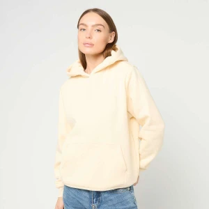 Urban Classics Ladies Fluffy Hoody kobiety Bluzy beż rozmiar Odzież