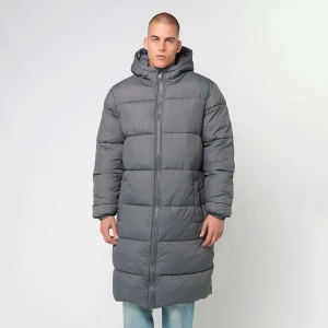 Urban Classics Long Puffer Coat mężczyźni Kurtki puchowe szary rozmiar Odzież