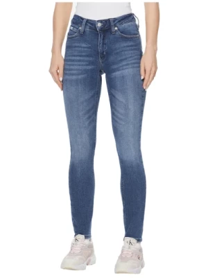 Urban Iconic Niebieskie Jeansy Calvin Klein