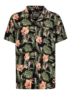 Urban Surface Koszula - Regular fit - w kolorze czarno-zielonym rozmiar: M