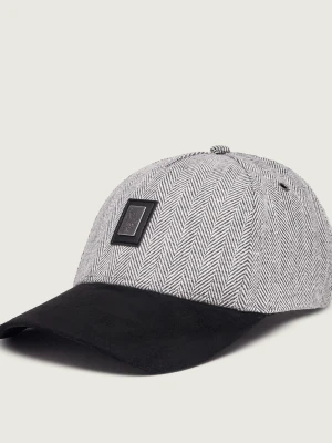 US Polo ASSN Bejsbolówka | z dodatkiem wełny szary