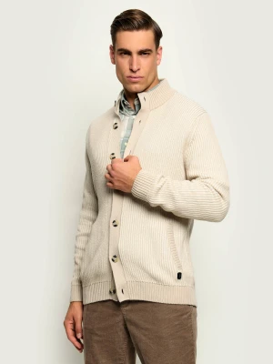 US Polo ASSN Kardigan | Regular Fit beżowy