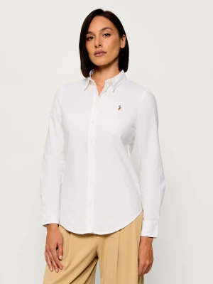 US Polo ASSN Koszula | Classic fit | stretch biały