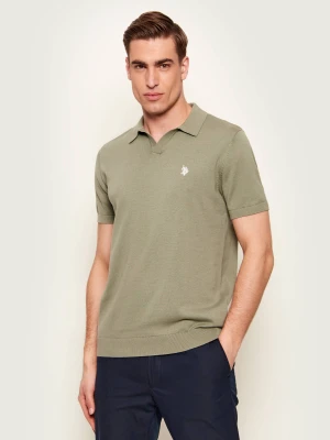 US Polo ASSN Polo | Regular Fit zielony