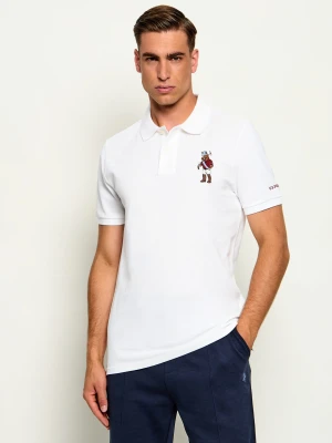 US Polo ASSN Polo | Regular Fit biały