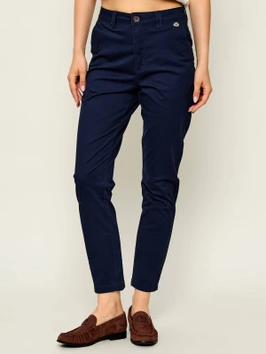 US Polo ASSN Spodnie chino | Slim Fit granatowy