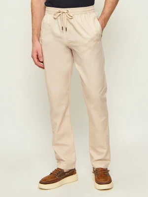 US Polo ASSN Spodnie | Classic fit | z dodatkiem lnu