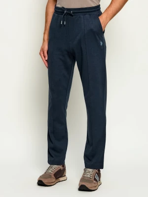 US Polo ASSN Spodnie dresowe | Regular Fit granatowy
