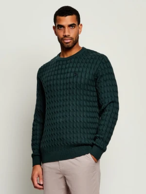 US Polo ASSN Sweter | Regular Fit butelkowa zieleń