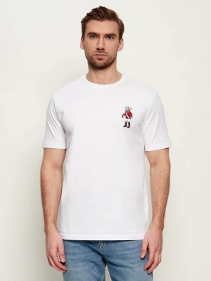 US Polo ASSN T-shirt | Regular Fit biały