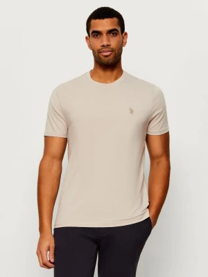 US Polo ASSN T-shirt | Regular Fit beżowy