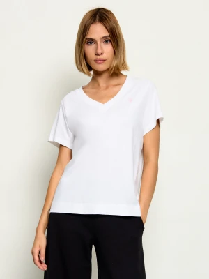US Polo ASSN T-shirt | Regular Fit biały