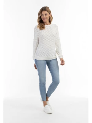 Usha Sweter w kolorze białym rozmiar: M