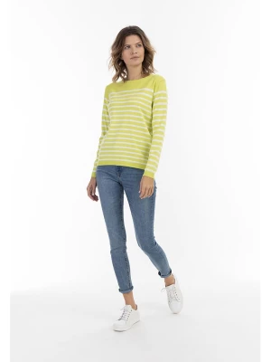 Usha Sweter w kolorze limonkowym rozmiar: XL