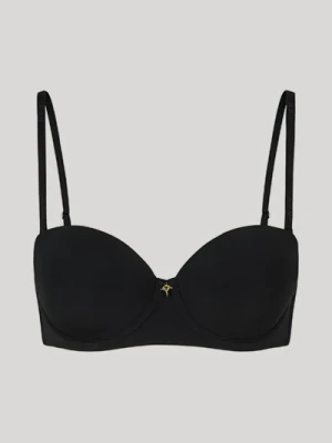 Usztywniana balkonetka w kolorze czarnym Joop