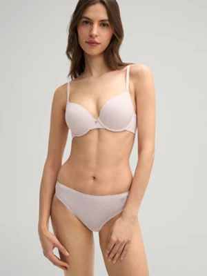 Usztywniany biustonosz w chabry Sensation w kolorze różowym Joop