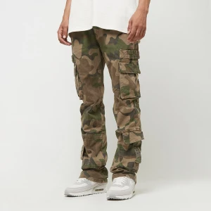 Utility Multi Pocket Canvas Pants, markiSmoke Rise, Bojówki, w kolorze camo, rozmiar: