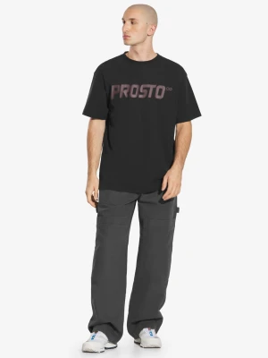 Utility spodnie męskie bawełniane ciemnoszare Prosto