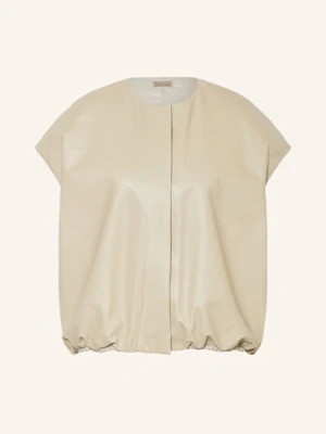 Utzon Kamizelka Skórzana gruen