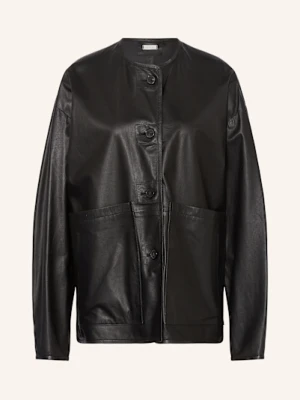 Utzon Kurtka Skórzana Jacke Jia schwarz