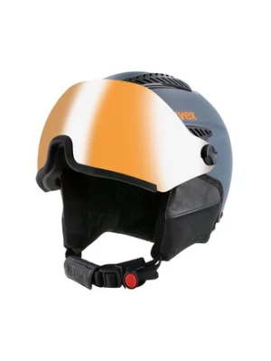 Uvex Kask narciarski Hlmt 600 Visor S5662363004 Szary