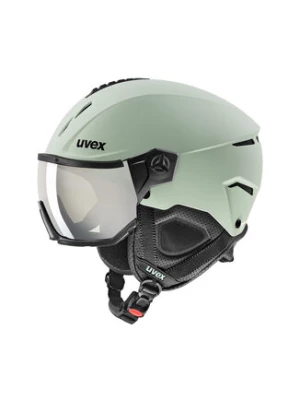 Uvex Kask narciarski Instinct Visor 56/6/260/90/03 Zielony