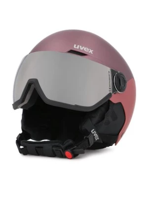 Uvex Kask narciarski Wanted visor 5662627005 Różowy