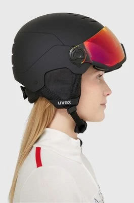 Uvex kask narciarski Wanted Visor kolor czarny 56/6/262