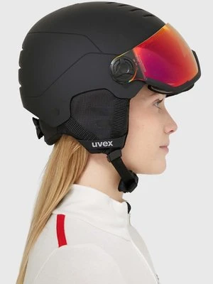 Uvex kask narciarski Wanted Visor kolor czarny 56/6/262