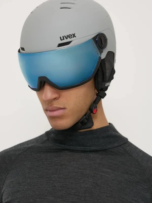 Uvex kask narciarski Wanted Visor szary