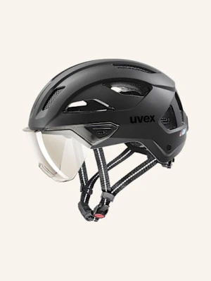 Uvex Kask Rowerowy Stride Visor schwarz