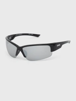 Uvex okulary przeciwsłoneczne Sportstyle 215 kolor czarny 53/0/617
