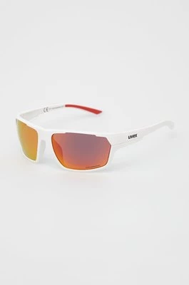 Uvex okulary przeciwsłoneczne Sportstyle 233 P kolor biały 53/2/097