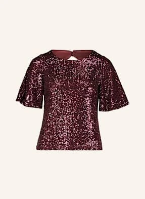 V By Vera Mont Bluzka Z Cekinami rot