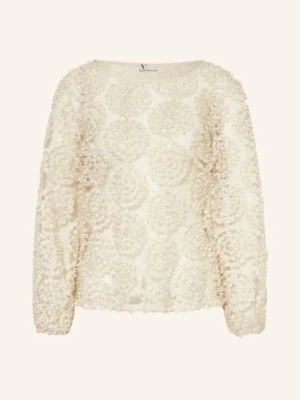 V By Vera Mont Bluzka Z Siateczki beige