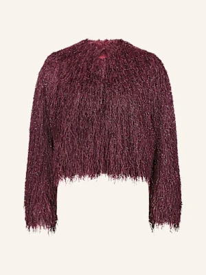 V By Vera Mont Bolerko Z Błyszczącą Przędzą rot