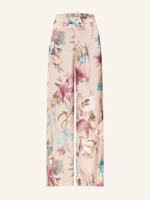 V By Vera Mont Spodnie Marlene Z Satyny beige