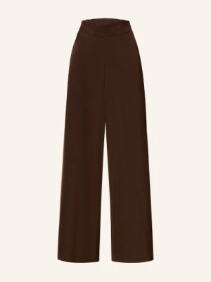 V By Vera Mont Spodnie Satynowe braun