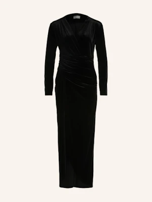 V By Vera Mont Sukienka Wieczorowa Z Aksamitu schwarz