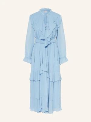 V By Vera Mont Sukienka Z Falbanami blau