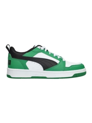 V6 Lo Sneaker - Zielony, Wyściełany Design, Ostateczny Komfort Puma