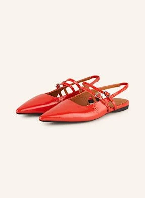 Vagabond Shoemakers Baleriny Mary Jane Hermine rot