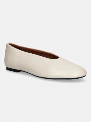 Vagabond Shoemakers baleriny skórzane ALEYA beżowy