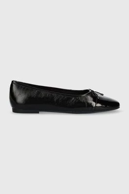 Vagabond Shoemakers baleriny skórzane JOLIN kolor czarny 5508.160.20