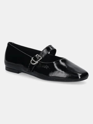 Vagabond Shoemakers baleriny skórzane JOLIN kolor czarny 5608-060-20