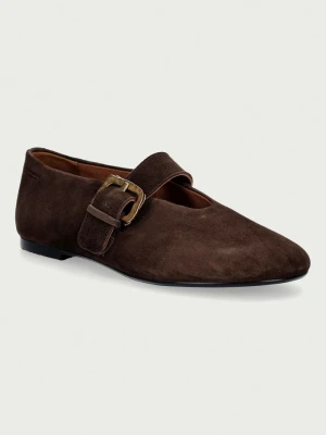 Vagabond Shoemakers baleriny zamszowe ALEYA brązowy