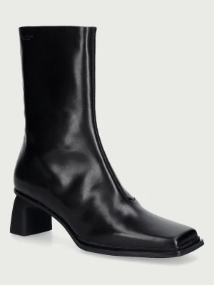 Vagabond Shoemakers botki damskie skórzane ELVINA czarny