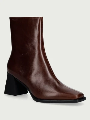 Vagabond Shoemakers botki damskie skórzane HEDDA brązowy