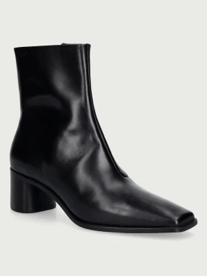 Vagabond Shoemakers botki na słupku damskie skórzane FAY czarny