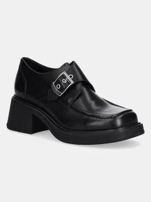 Vagabond Shoemakers czółenka skórzane DORAH kolor czarny na słupku 6042-001-20